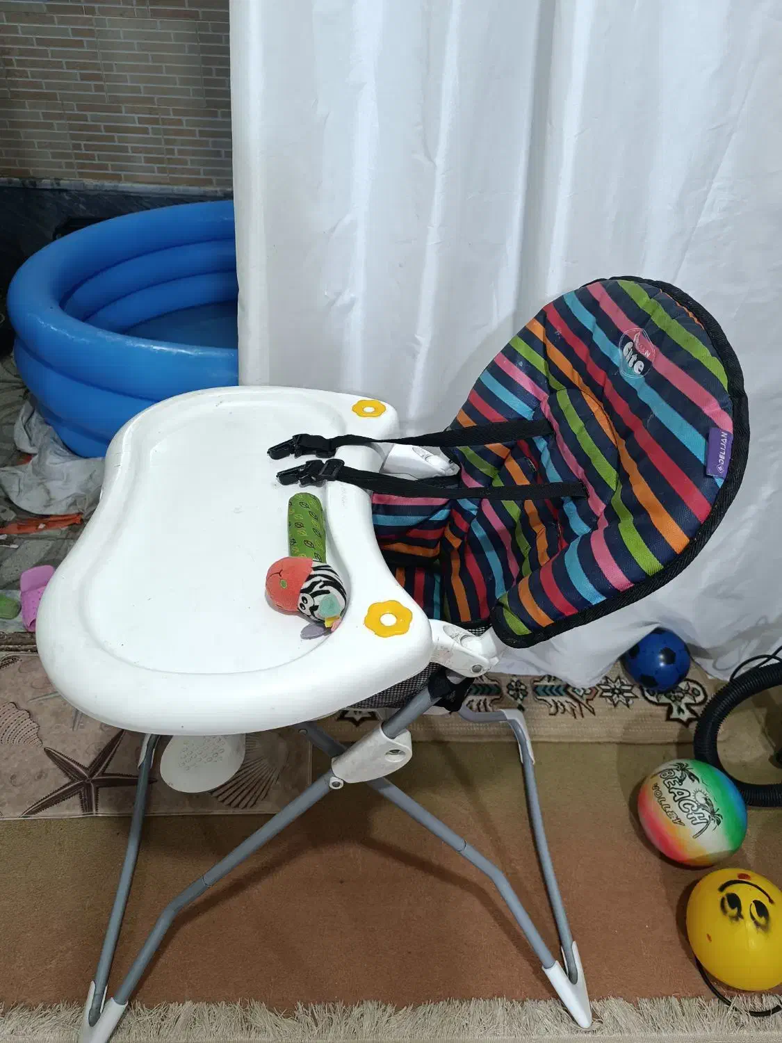 صندلی غذای بچه|اسباب و اثاث بچه|ابریشم, |دیوار