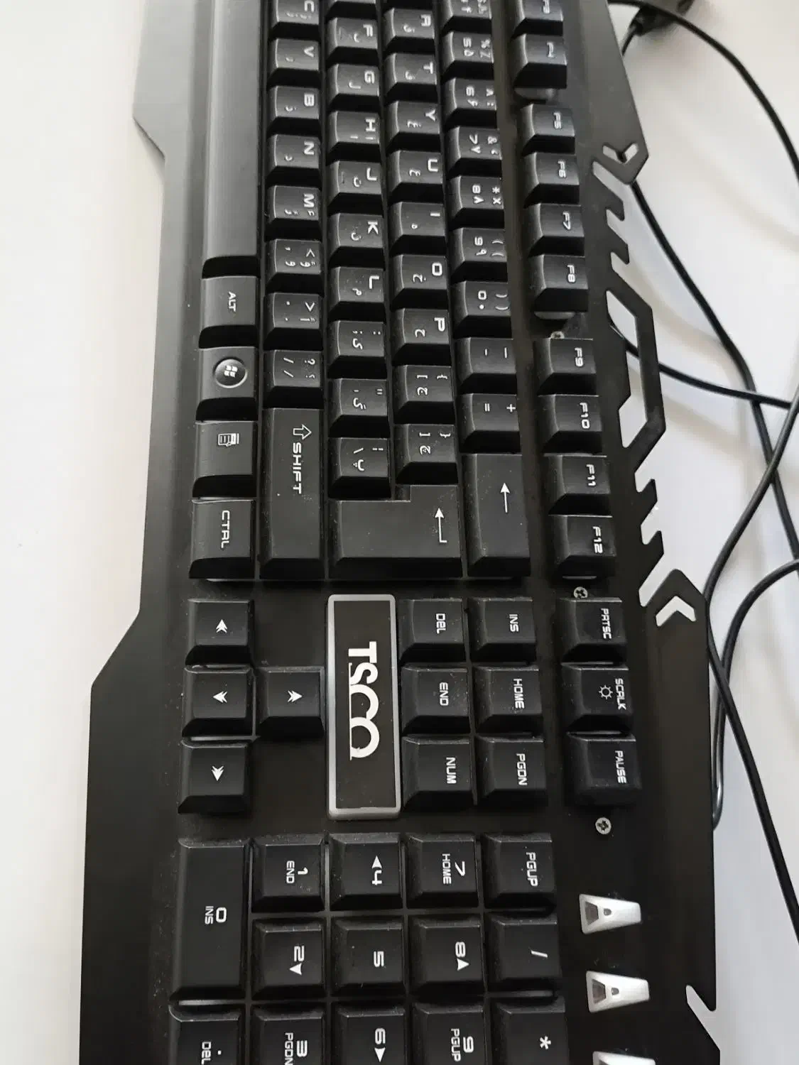 کیبرد RGB تسکو|قطعات و لوازم جانبی رایانه|شیراز, آزادگان|دیوار