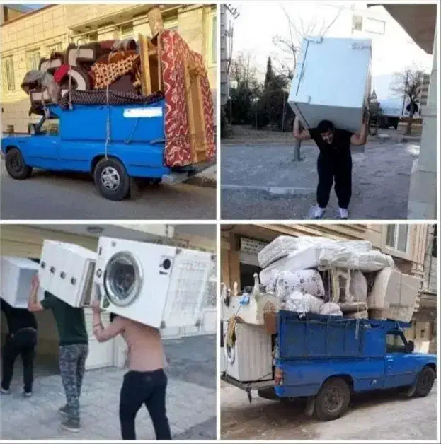 وانت بار کرایه نیسان بار سایپا کرایه منصف با کارگر|خدمات حمل و نقل|جیرفت, |دیوار