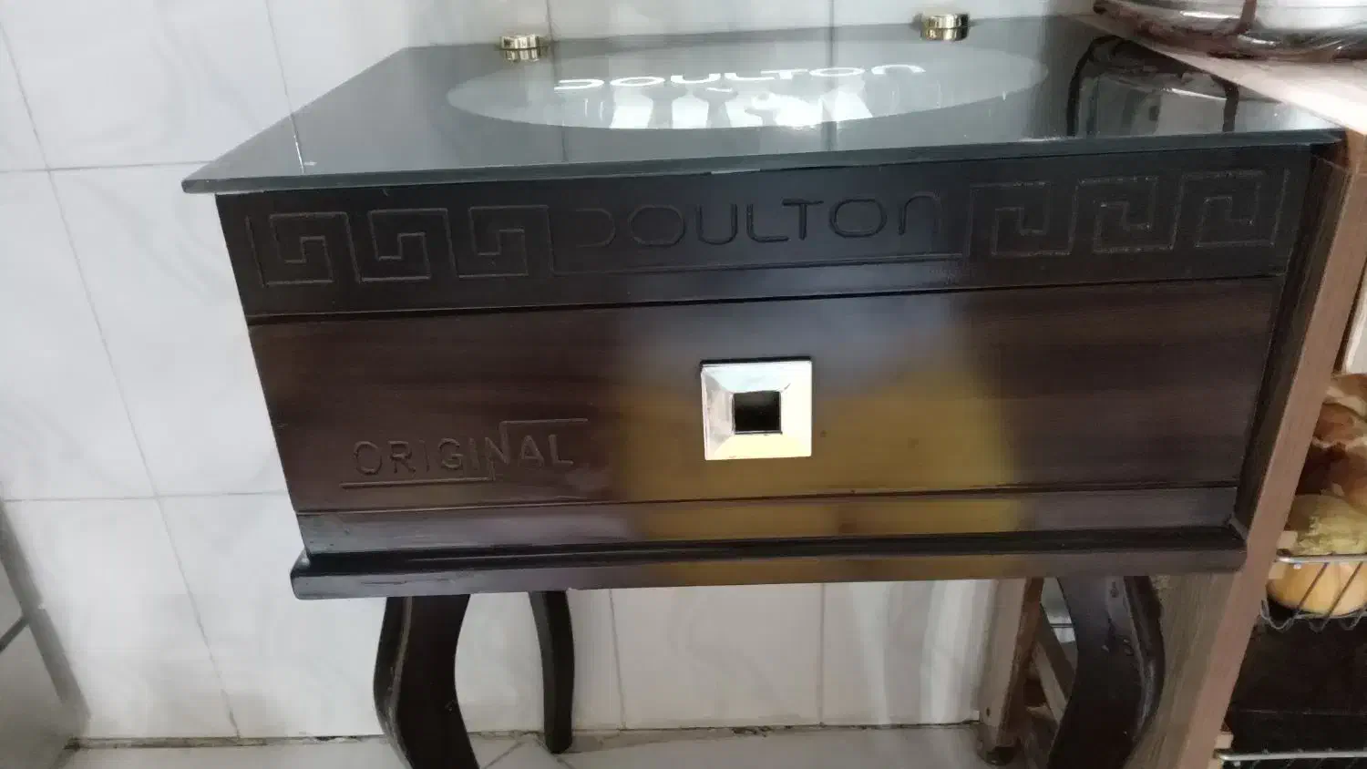 پایه جا قاشقی چوبی|آب‌چکان و نظم‌دهنده ظروف|مشهد, جاهد شهر|دیوار