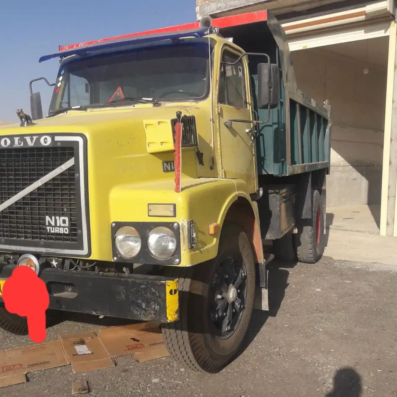 ولو n10 موتوربزرگ توپ طلا۶چرخ|خودرو سنگین|ملکان, |دیوار