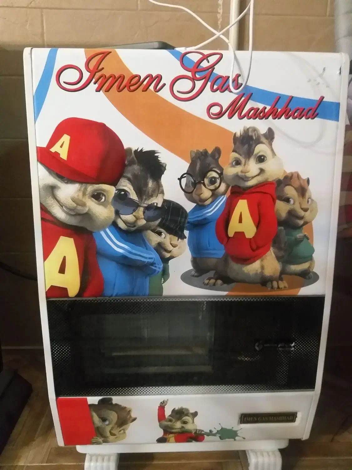 بخاری گازی اتاق کودک|بخاری، هیتر، شومینه|کرمان, |دیوار