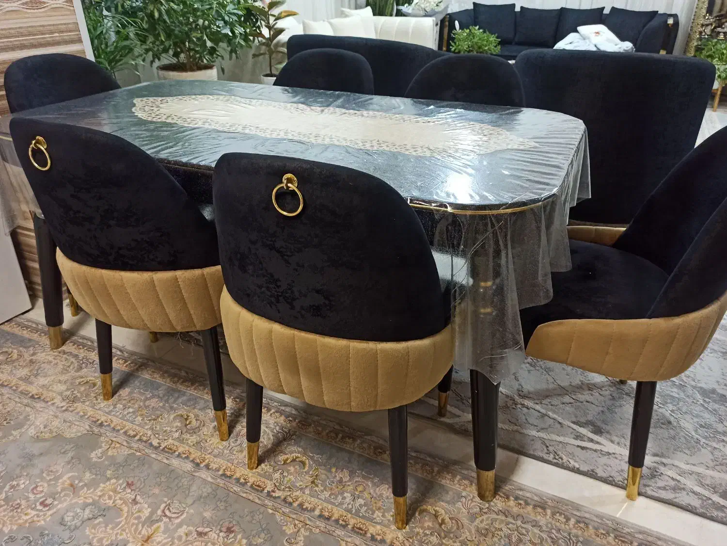 نهارخوری ۶نفره|میز و صندلی غذاخوری|شهرکرد, |دیوار