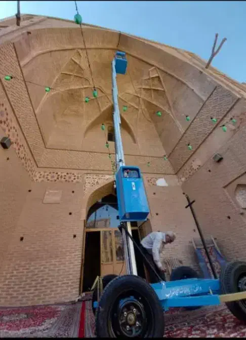 بالابر صنعتی نفربر ۱۲ متری متحرک|خدمات پیشه و مهارت|سبزوار, توحیدشهر|دیوار