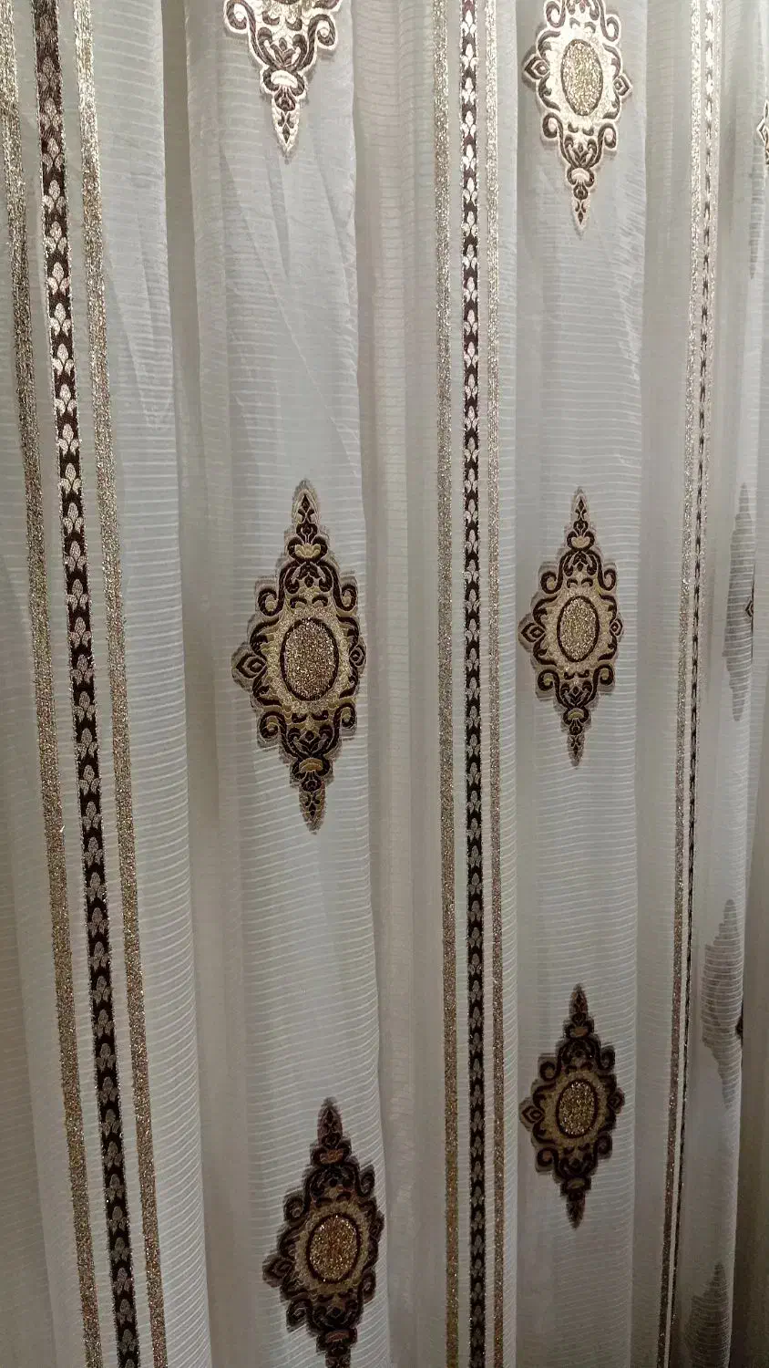 پرده با والون|پرده، رانر، رومیزی|قرچک, مهدیه|دیوار