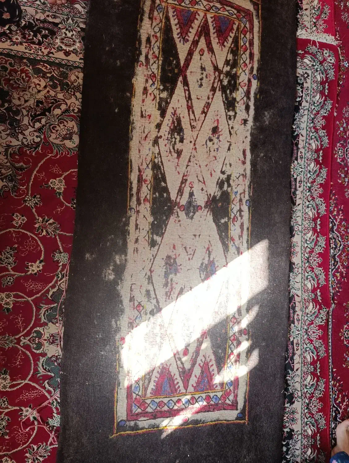 نمد سنتی و عتیقه|گلیم، جاجیم، گبه|رودسر, |دیوار