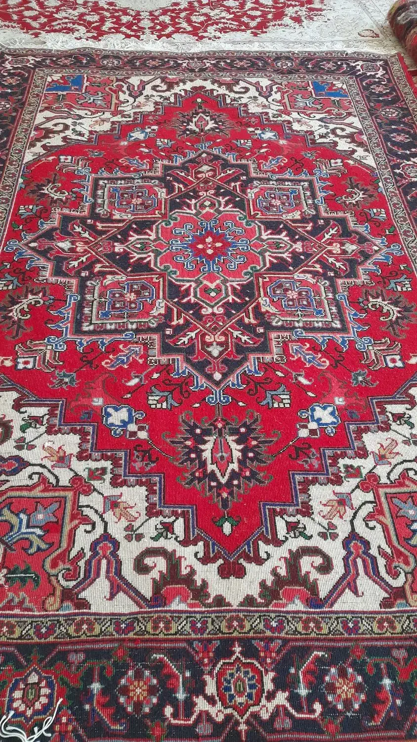 یک جفت فرش ۶ متری هریس تاجری|فرش|هریس, |دیوار