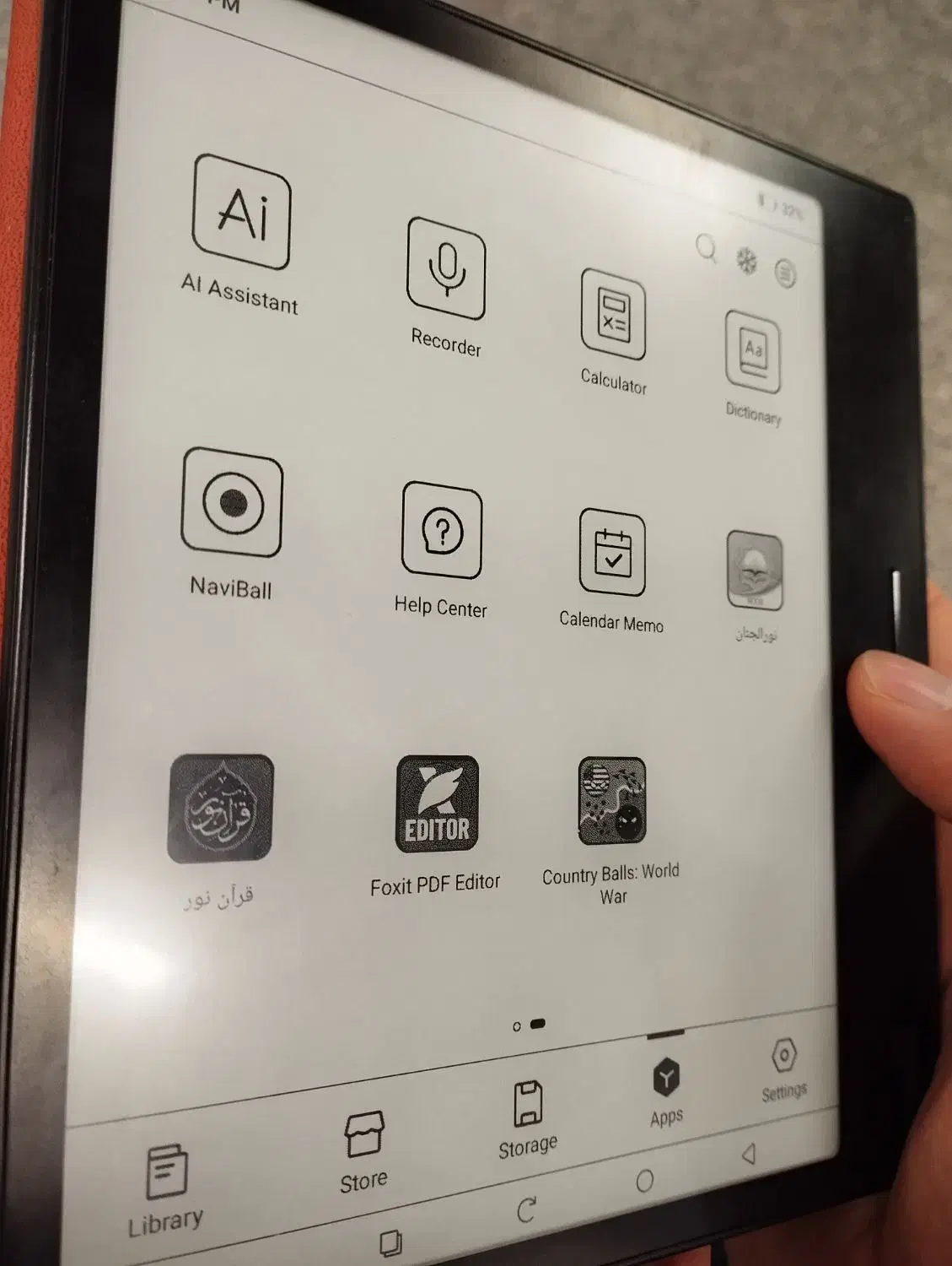 دستگاه کتابخوان مدل ONYX BOOX Page + کاور چرم|تبلت|شاهین‌شهر, گزبرخوار|دیوار