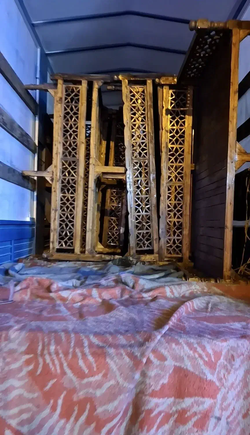 تخت مشبک /روس /صندلی راک|مبلمان خانگی و میز عسلی|زنجان, |دیوار