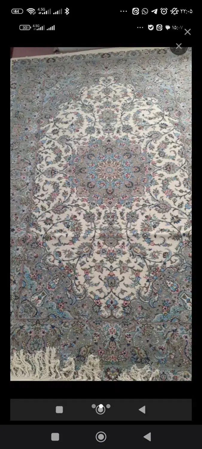 فروش فوری 3تخته فرش  نو دستباف  کاشان 6متری|فرش|تبریز, |دیوار