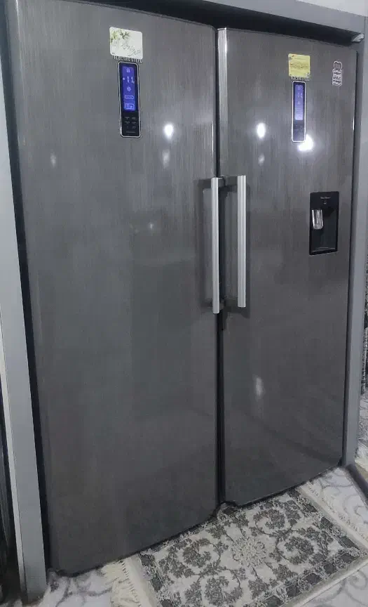 یخچال فریزر دوقلو الکترو استیل 40فوت|یخچال و فریزر|بجنورد, |دیوار
