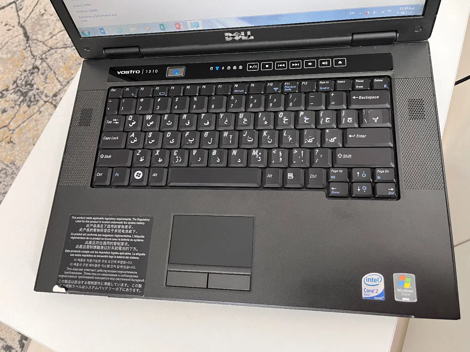 لپ تاپ DEII مدل vostro 1510|رایانه همراه|اصفهان, خانه اصفهان|دیوار