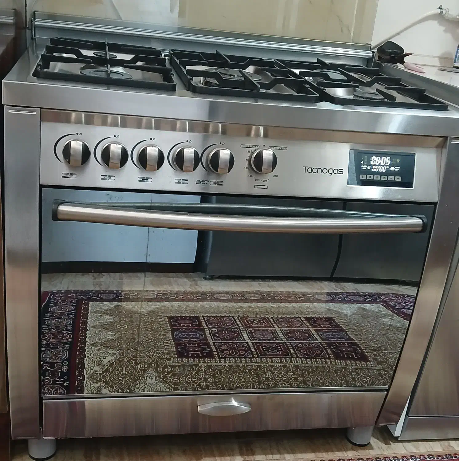 اجاق گاز تمام استیل فردار تاکنو|اجاق گاز و لوازم برقی پخت‌وپز|سبزوار, امیر کبیر|دیوار