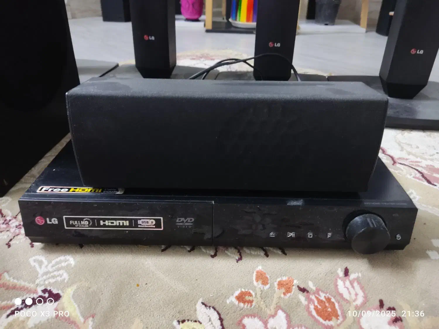 فروش سینمای خانگی ال جی|سیستم صوتی خانگی|شیراز, قلعه نو|دیوار