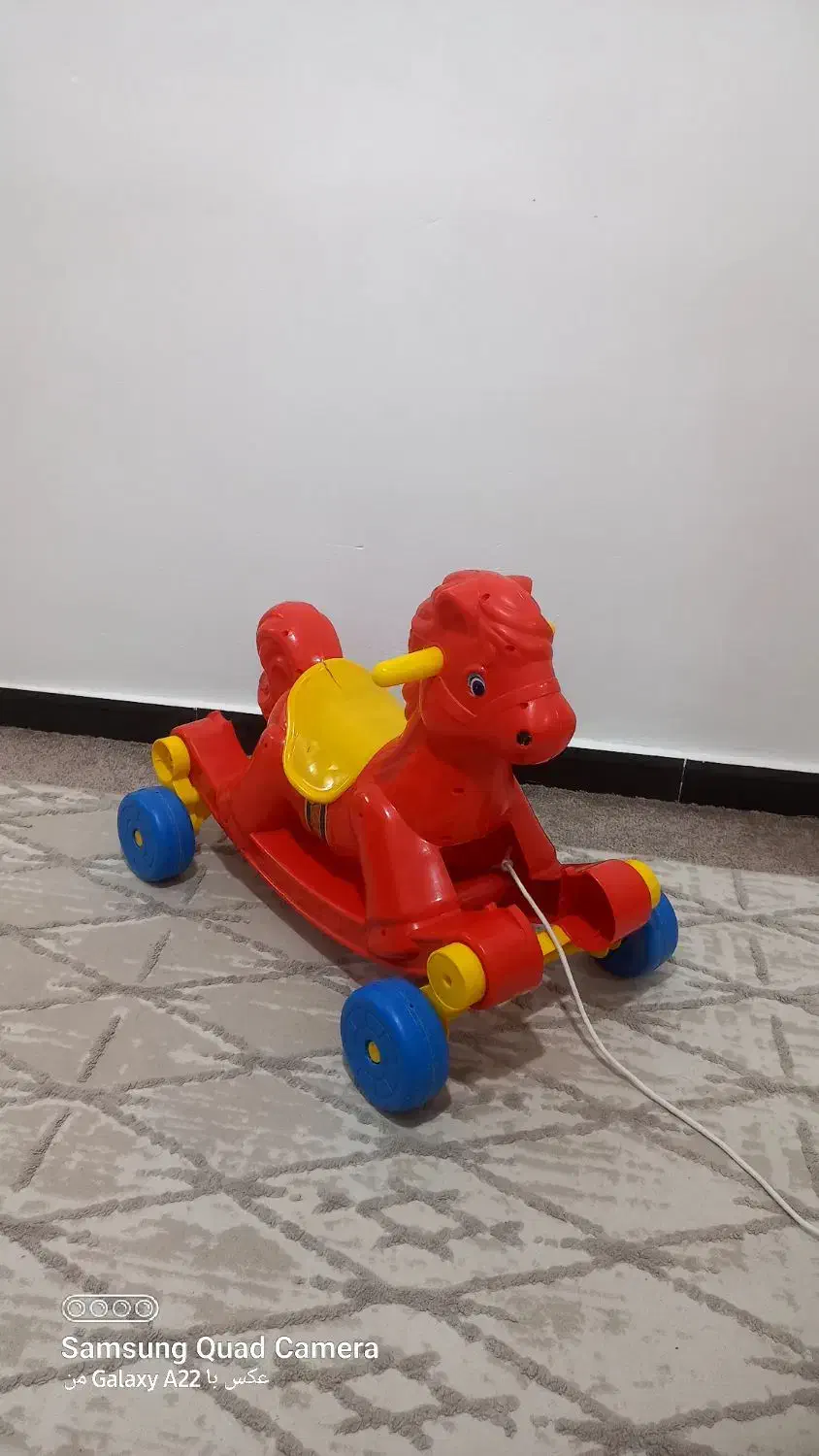 اسب دو کاره|اسباب‌بازی بچه|خرم‌آباد, |دیوار