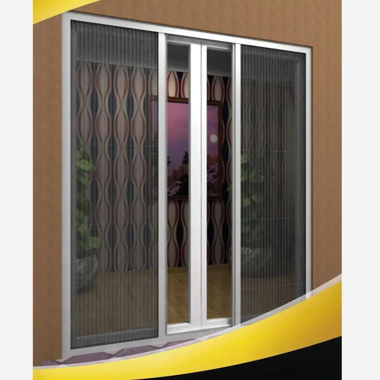 توری پلیسه کشویی ( پشه بند )|خدمات پیشه و مهارت|برازجان, |دیوار