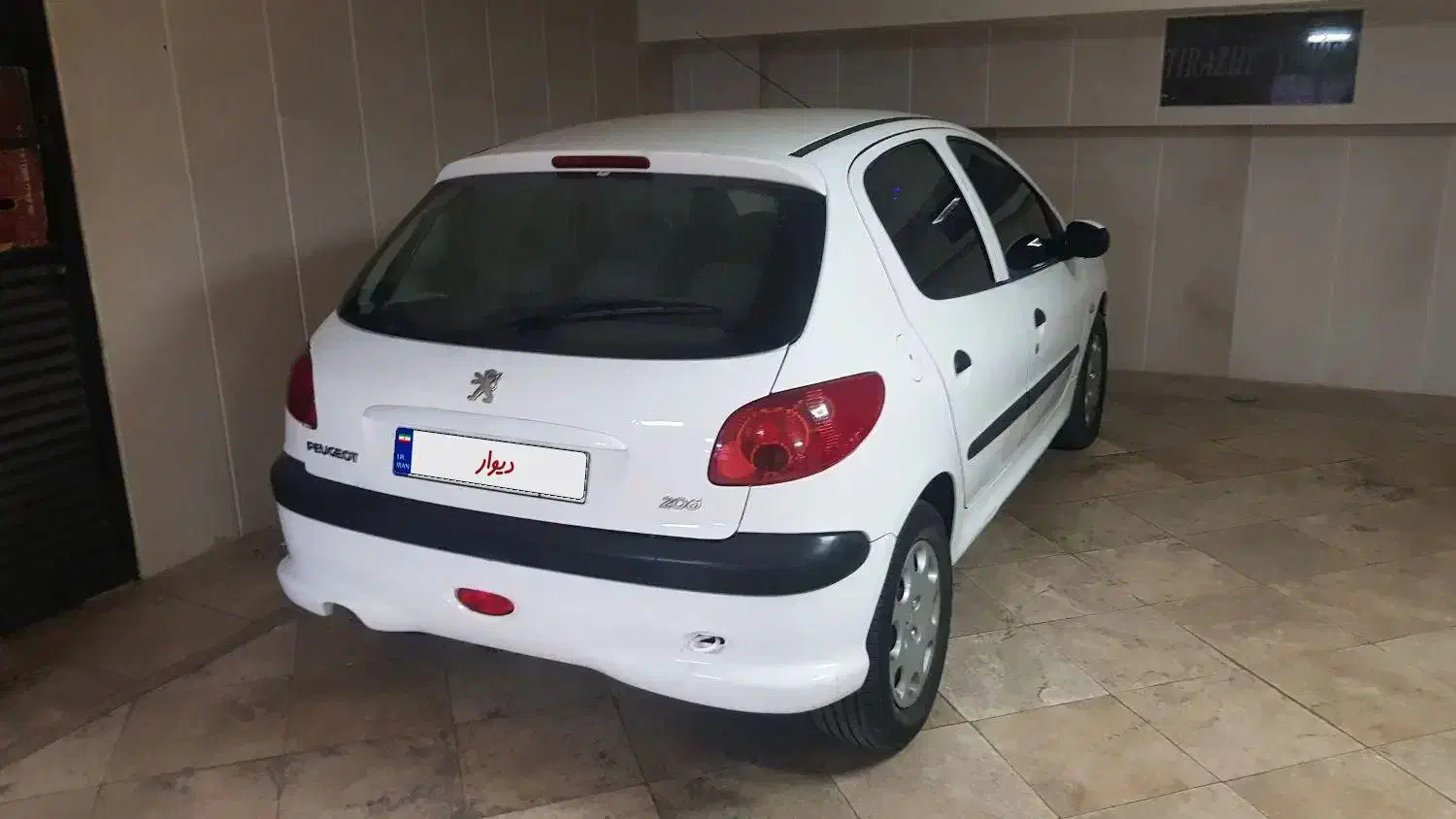 206 تیپ ۵ مدل ۹۵|خودرو سواری و وانت|کرج, حاجی آباد|دیوار