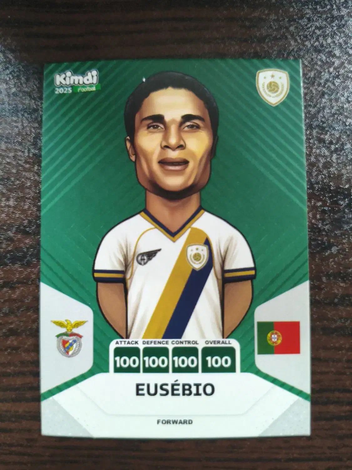 کارت EUSEBIO BALLON D OR یک کارت شانسی|اسباب‌‌بازی|گرمدره, |دیوار