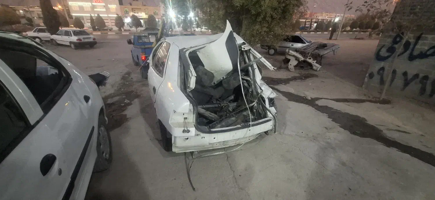 زانتیا ۸۸ تصادفی|خودرو سواری و وانت|فیروزآباد (فارس), |دیوار