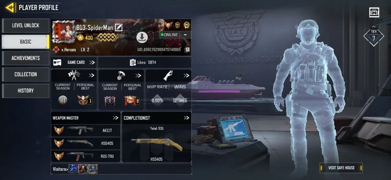 اکانت کالاف فروشی قیمت توافقی|کنسول، بازی ویدئویی و آنلاین|شاهین‌شهر, شهرک مطهری|دیوار