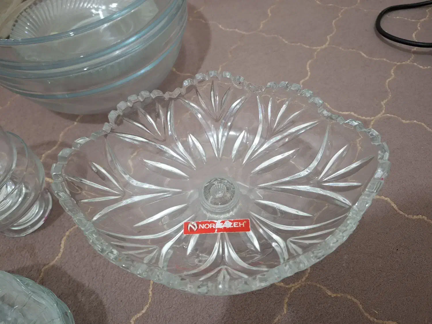 بلورجات|ظروف سرو و پذیرایی|خرامه, |دیوار