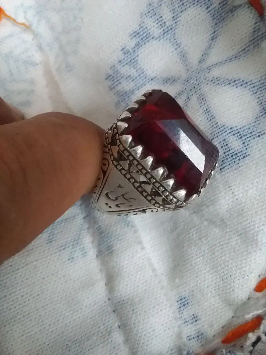 انگشتر نگین دار بزرگ|کلکسیون اشیاء عتیقه|بندر ترکمن, |دیوار