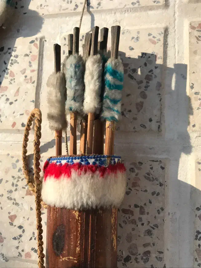 تیروکمان چوبی سرخ پوستی|صنایع دستی و سایر لوازم تزئینی|کرج, فاز ۳ مهرشهر|دیوار