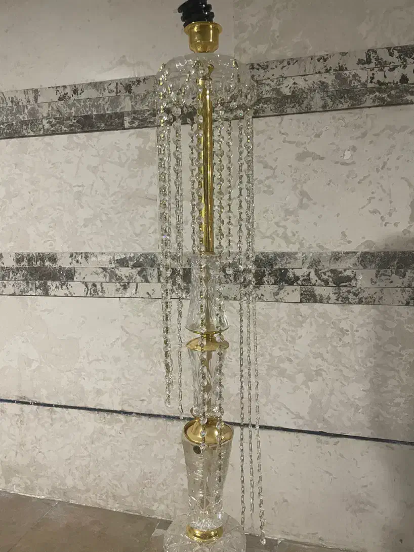 آباژور بلند کریستالی|چراغ خواب و آباژور|کرج, گوهردشت|دیوار