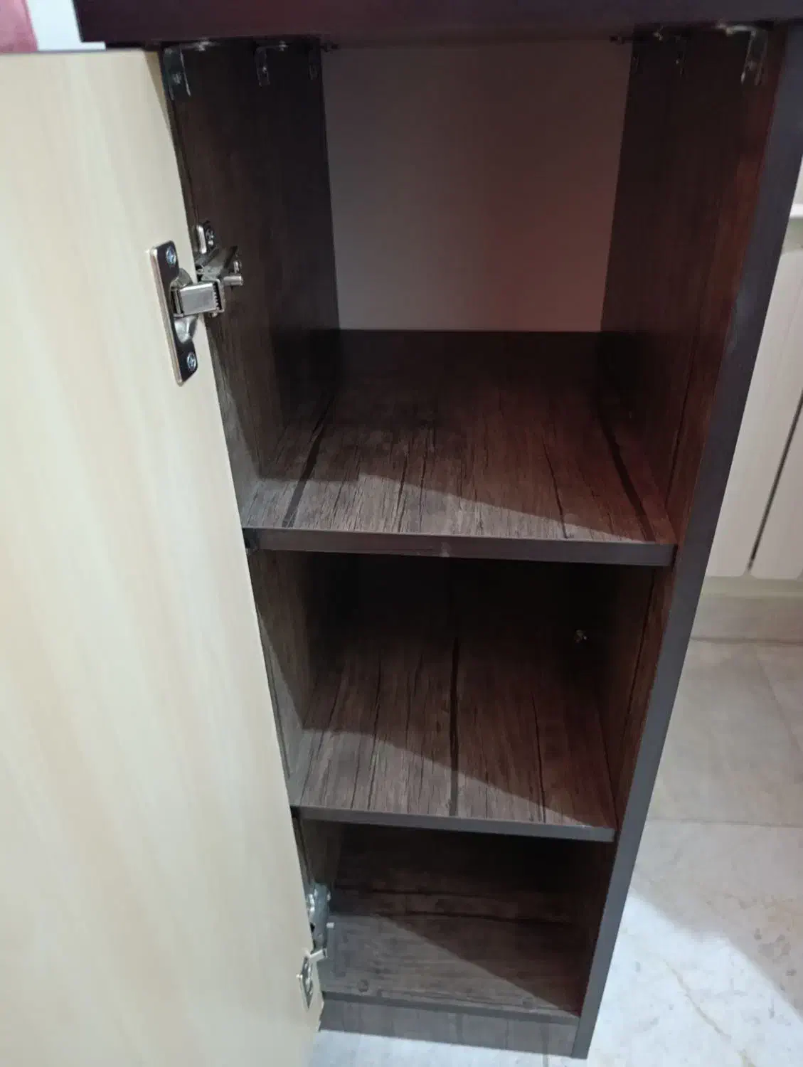 ست سه تیکه کمد لباس و دکور|جاکفشی، کمد، دراور|تهران, باغ فیض|دیوار