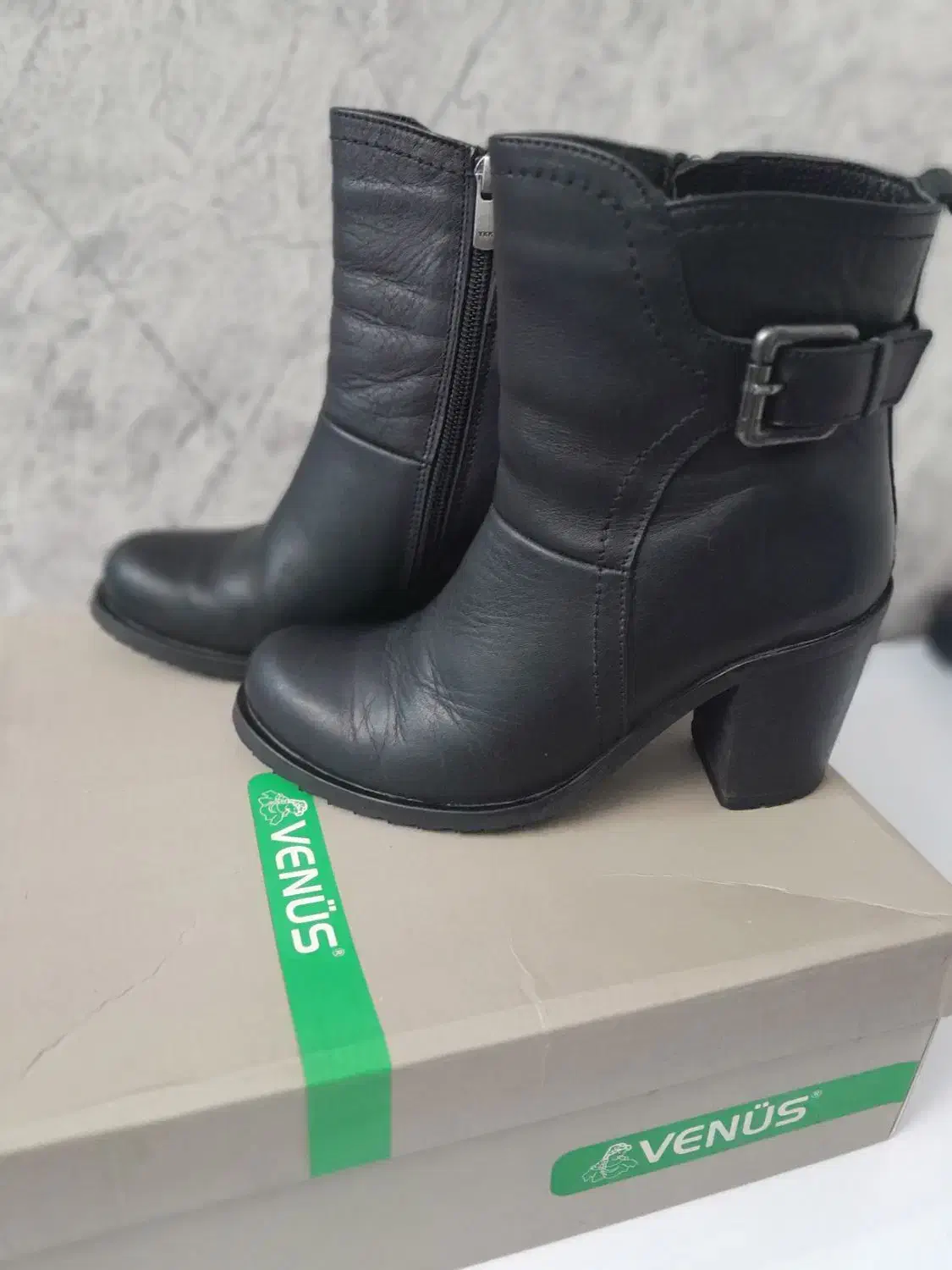 بوت چرم زنانه توکلکی گرم (سایز۳۷)|کیف، کفش، کمربند|پرند, فاز ۲|دیوار