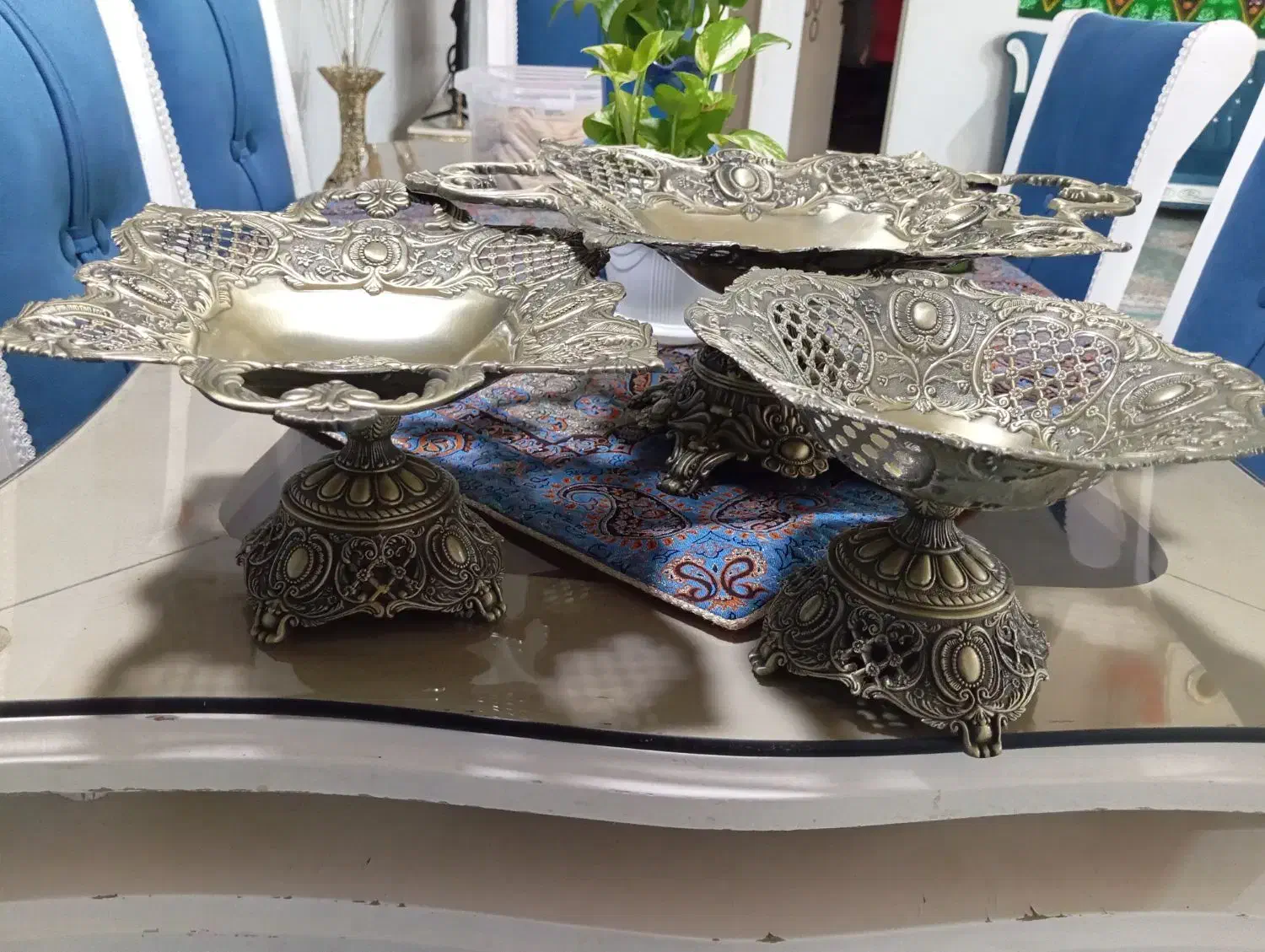 جا میوه شیرینی آجیل|ظروف سرو و پذیرایی|خرم‌آباد, |دیوار