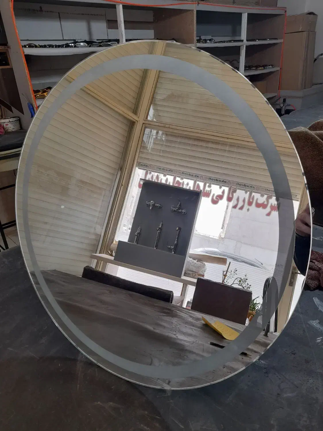 آینه دکوری لبه تراش شده|آینه|اردبیل, |دیوار