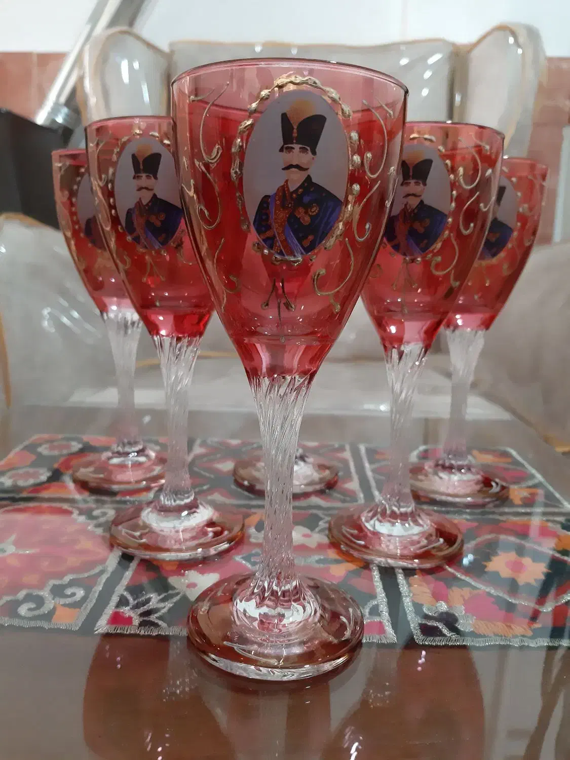 گیلاس خوری شاه عباسی|کلکسیون اشیاء عتیقه|الوند, |دیوار