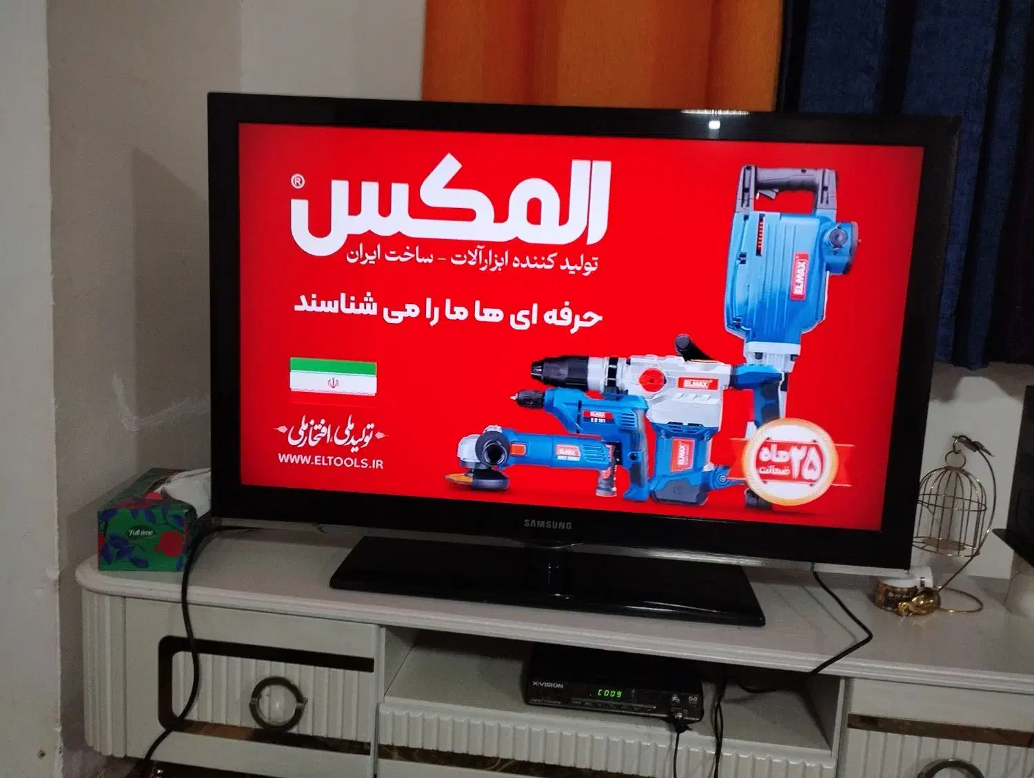 تلویزیون 40 اینچ سامسونگ در حد نو|تلویزیون و پروژکتور|سرپل ذهاب, |دیوار