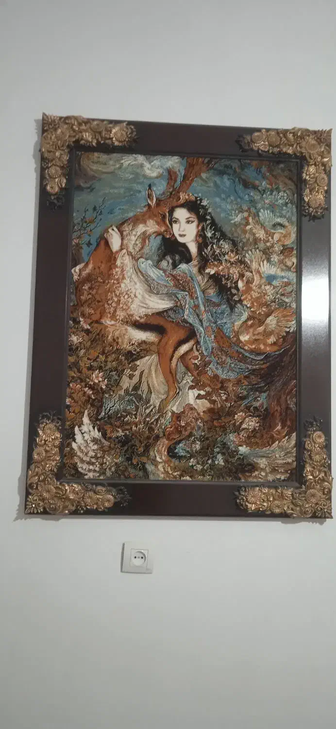 تابلو فرش|تابلو فرش|قصرشیرین, |دیوار