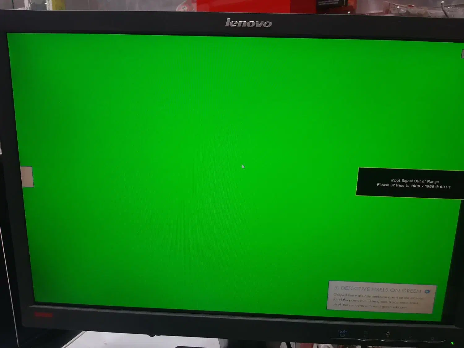 فروش فوری مانیتور 22 اینچ lenovo|قطعات و لوازم جانبی رایانه|بردسیر, |دیوار