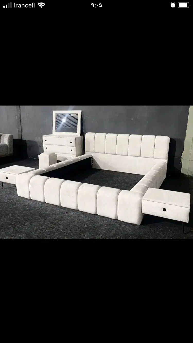 تخت خواب+سرویس خواب پنبه|تخت و سرویس خواب|مشکیندشت, |دیوار