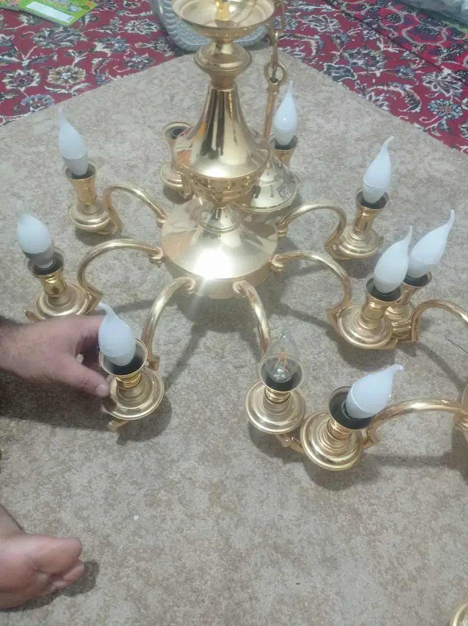 لوستر|لوستر و چراغ آویز|تهران, ولنجک|دیوار