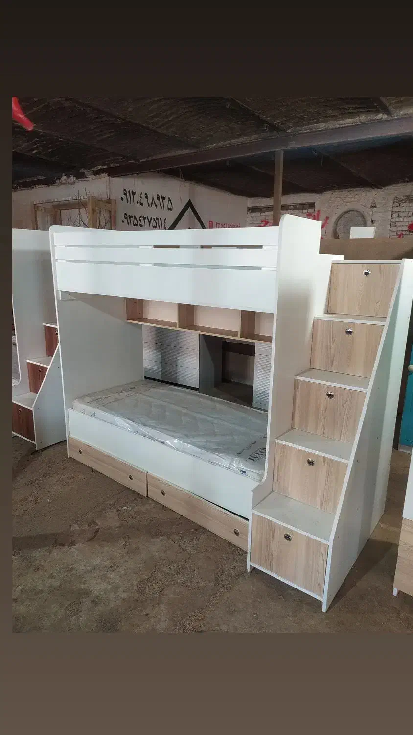 تخت دوطبقه پرند|تخت و سرویس خواب|کرج, ترمینال کلانتری|دیوار