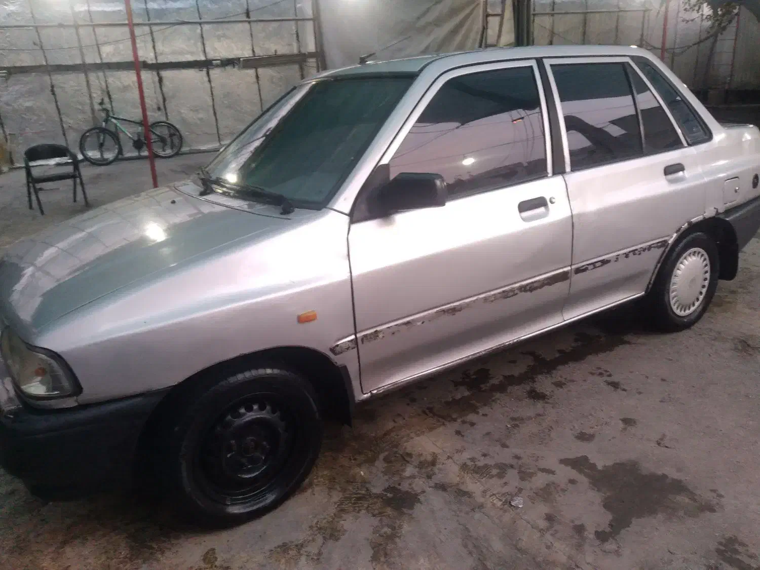 پراید نقره ای ۸۷ دوگانه|خودرو سواری و وانت|ساری, |دیوار