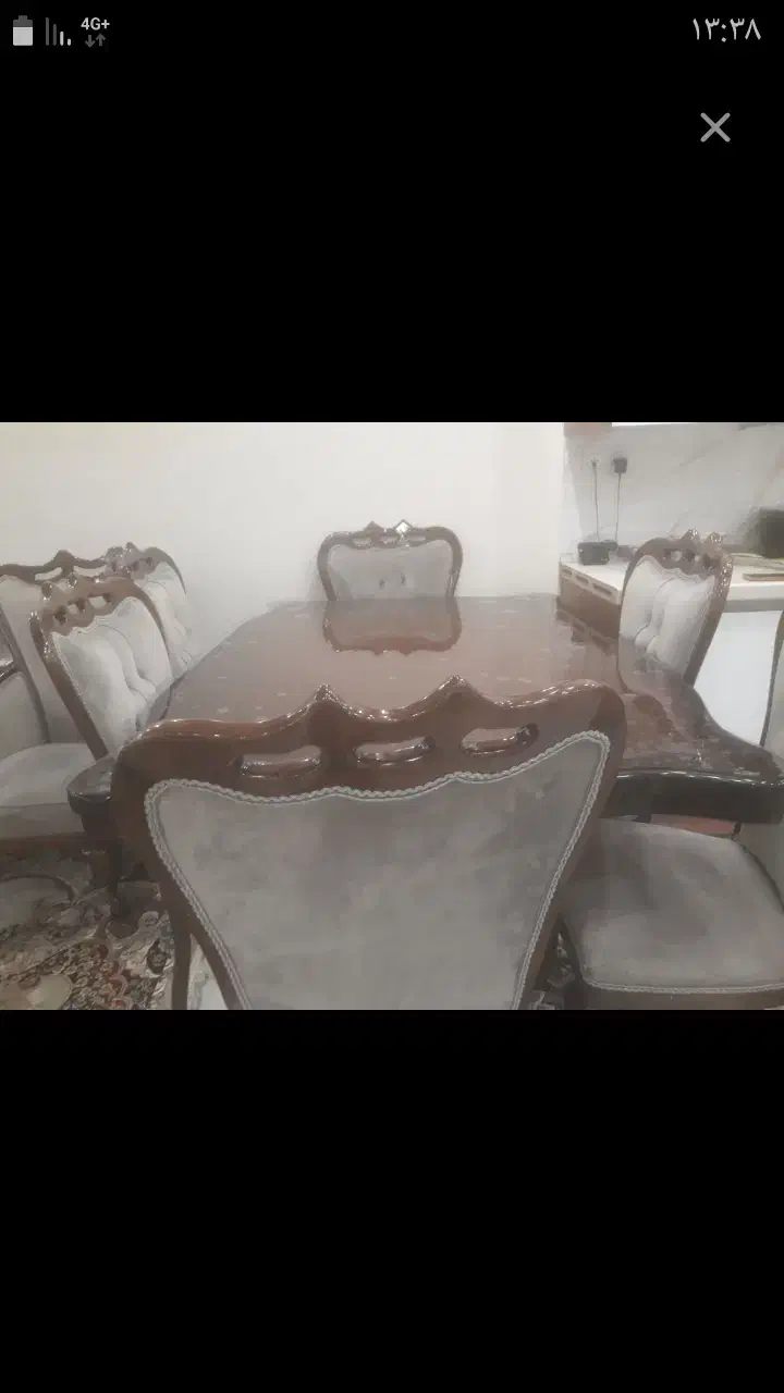 نهارخوری ۶نفره|میز و صندلی غذاخوری|تهران, پرستار|دیوار