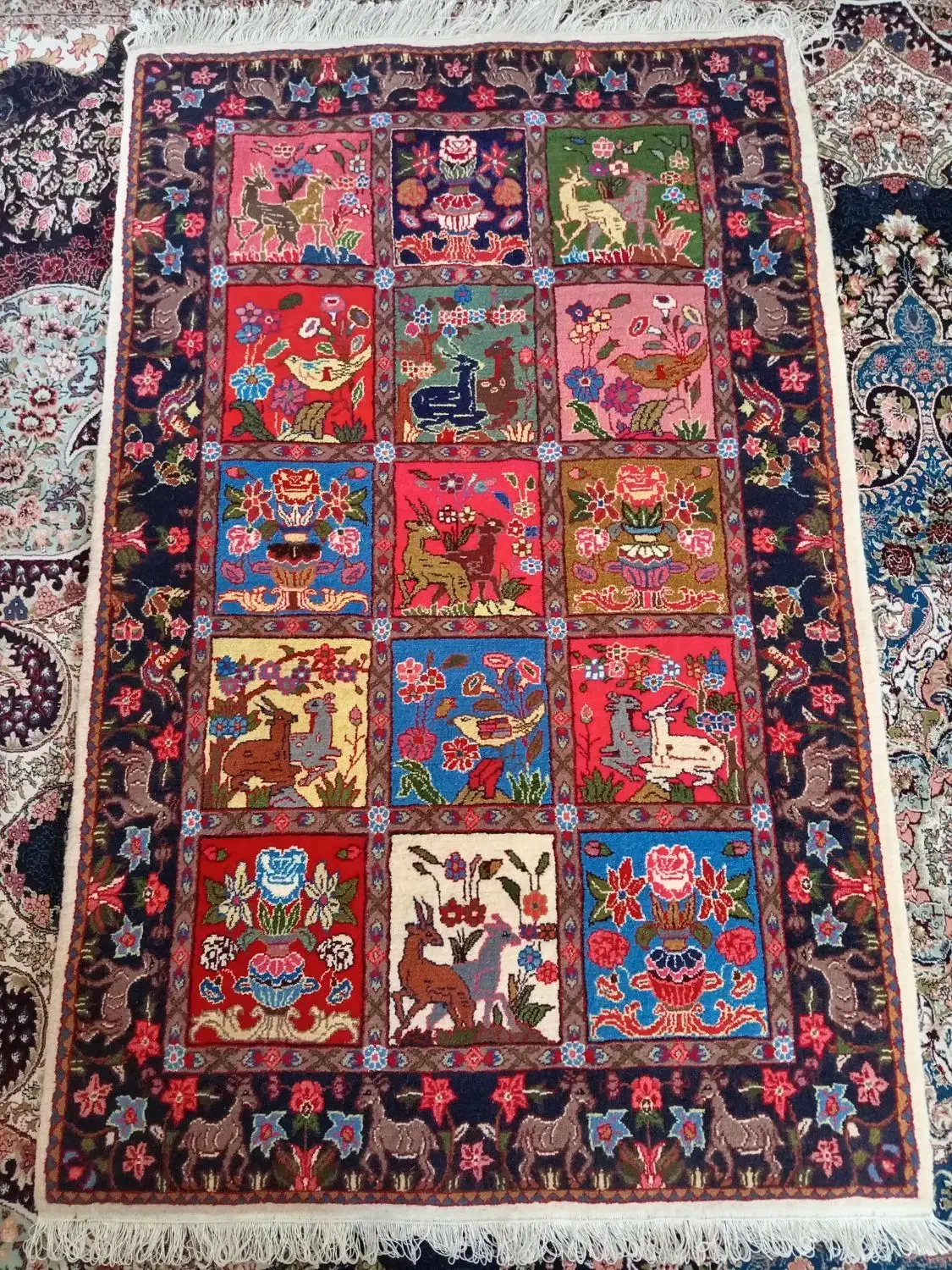 فرش دستباف نو|فرش|سنقر, |دیوار