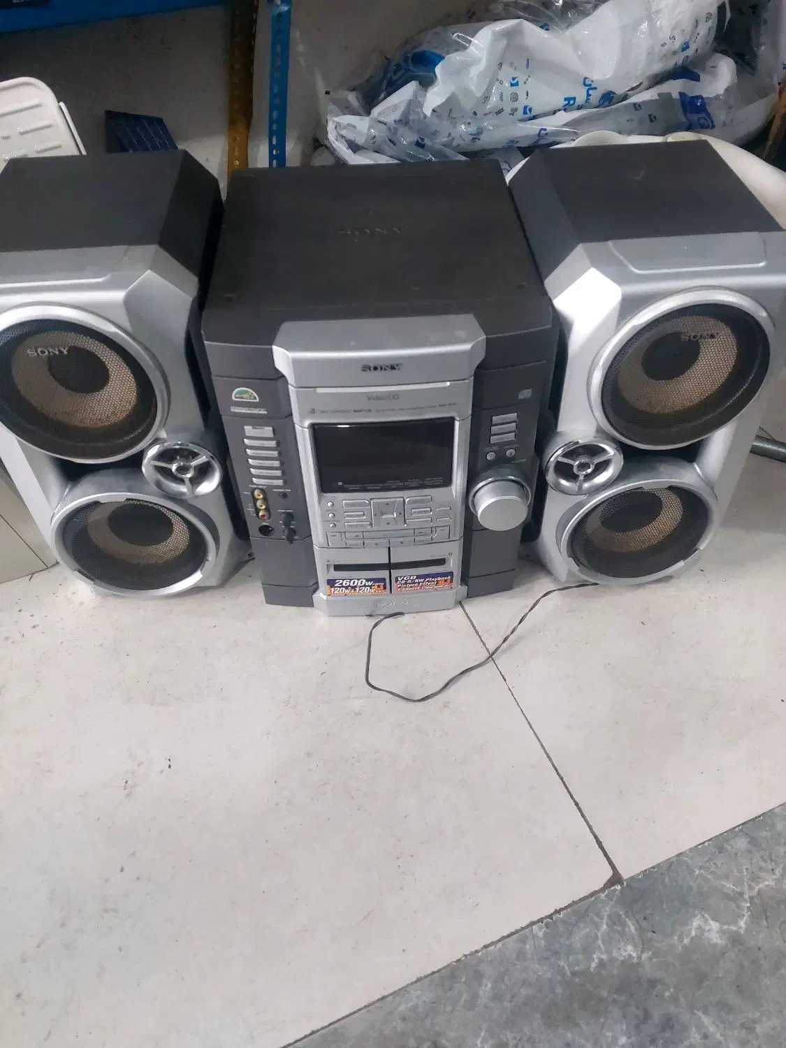 پخش دو باند سونی|سیستم صوتی خانگی|بندر انزلی, کلیور|دیوار