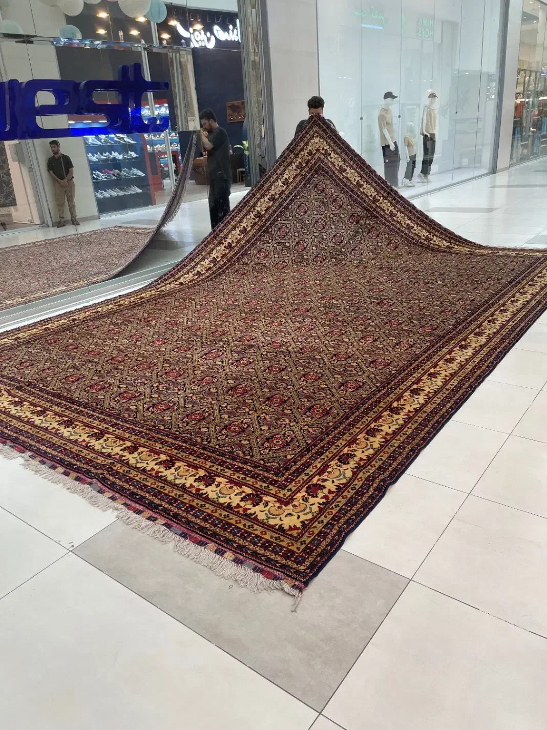 فرش دستباف ۲۴ متری بلوچ تمام کرک ۴ در ۶ کامل|فرش|تهران, دارآباد|دیوار