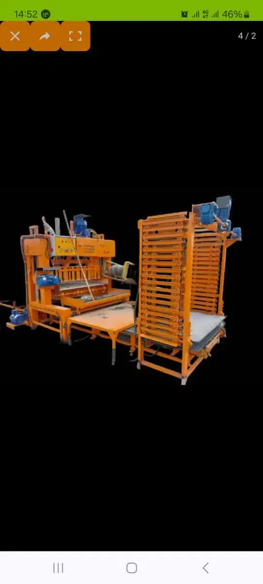 نیمه اتومات ثابت بلوک زن|ماشینآلات صنعتی|اسفراین, |دیوار