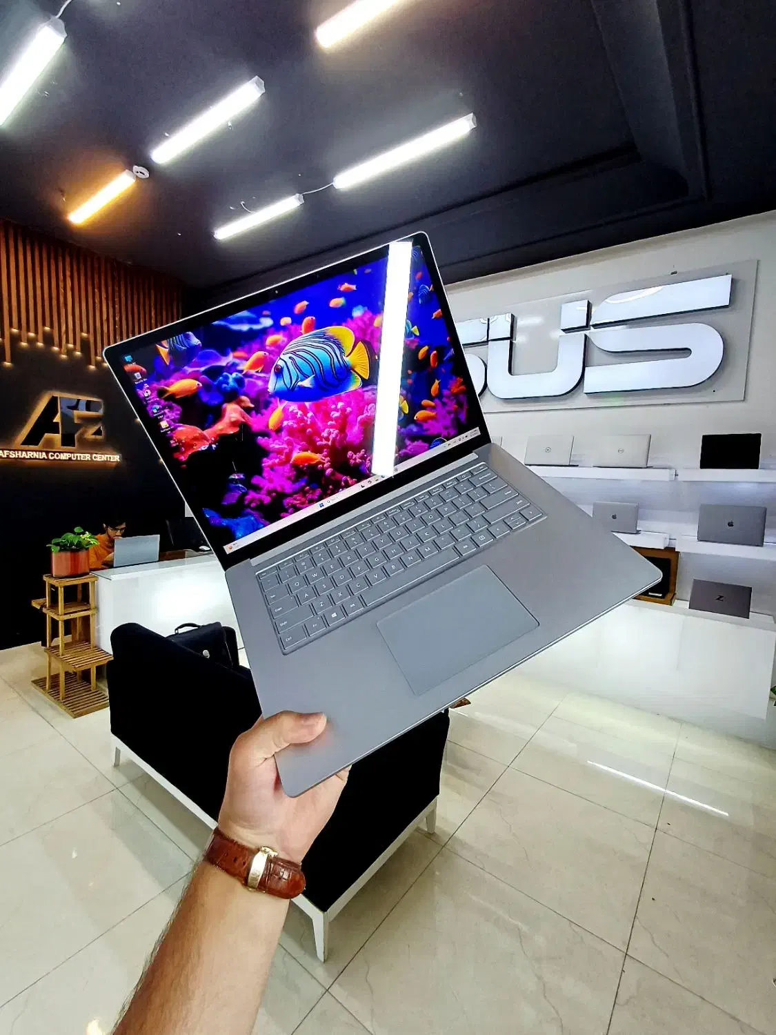 لپتاپ مایکروسافت ۱۵.۶ اینچی 3k سرفیس|رایانه همراه|تهران, ونک|دیوار