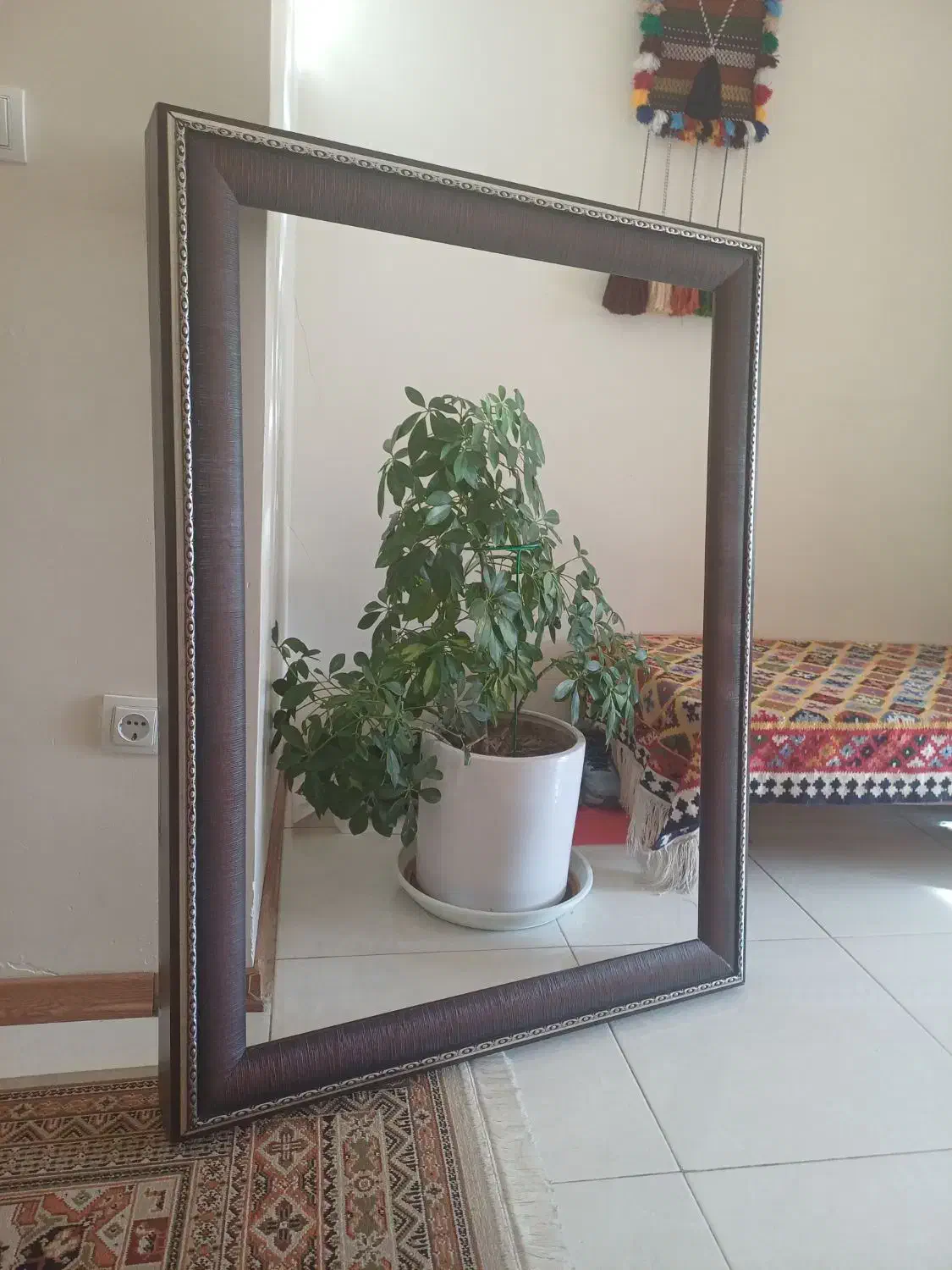 قاب آینه ۱۲۰ در ۸۰|آینه|شیراز, درکی|دیوار