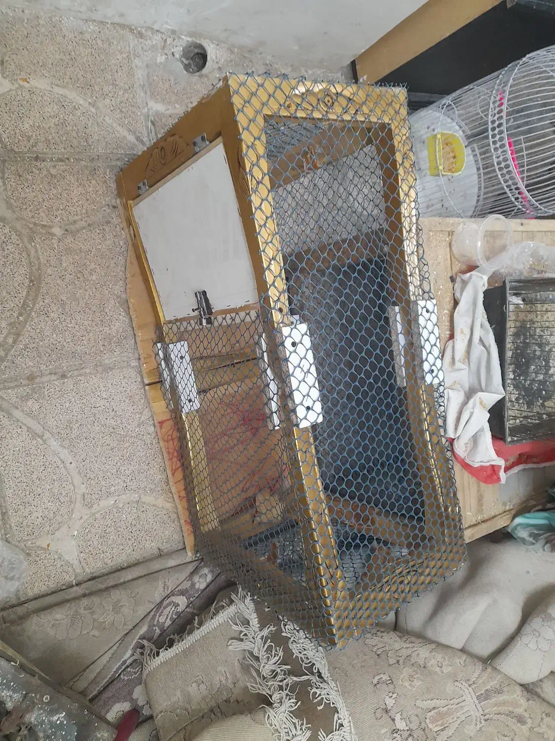 قفس بزرگ چوب گردو|لوازم جانبی حیوانات|مشهد, حسین‌آباد|دیوار