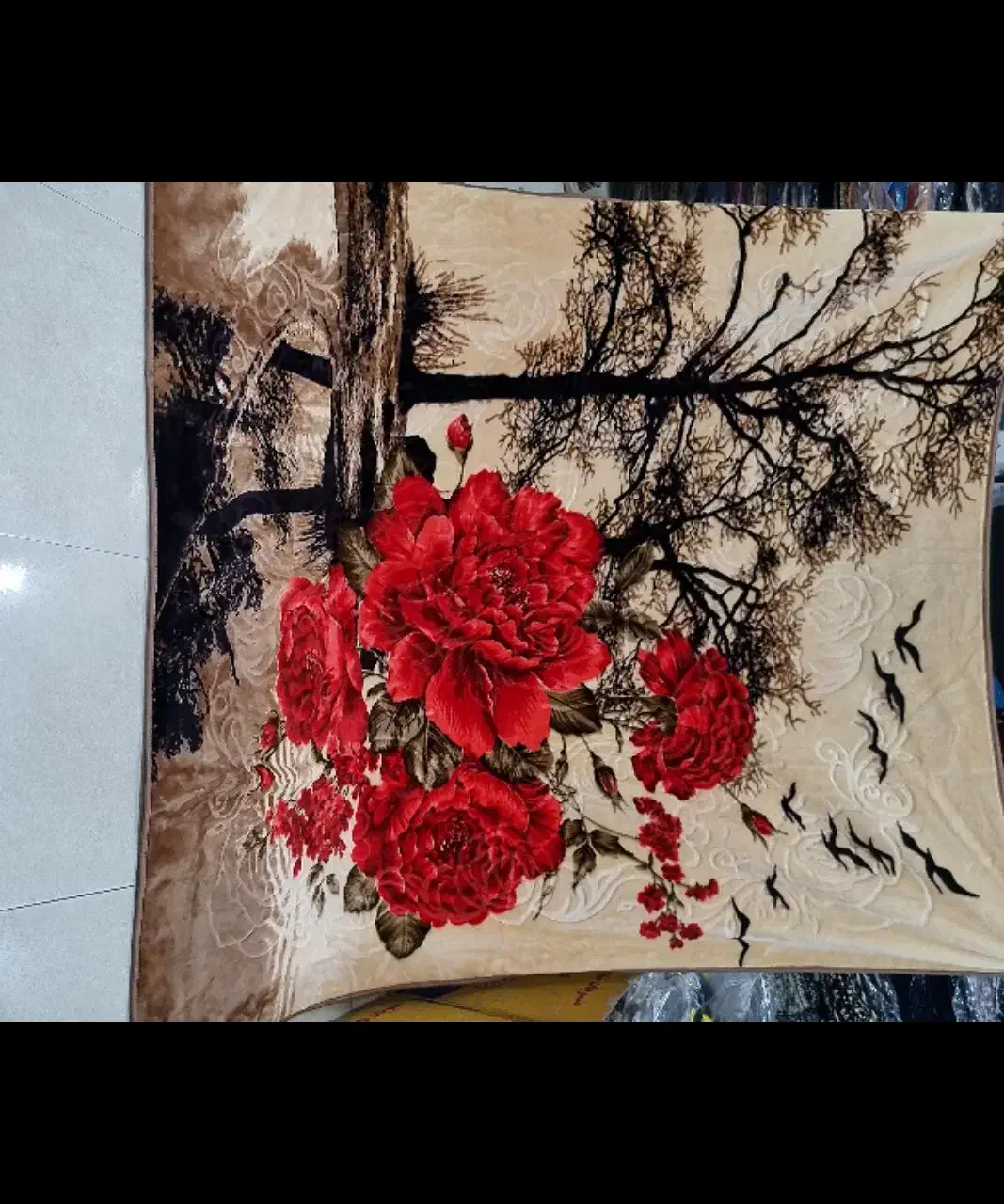 پتو دونفره|رختخواب، بالش، پتو|کرمان, |دیوار