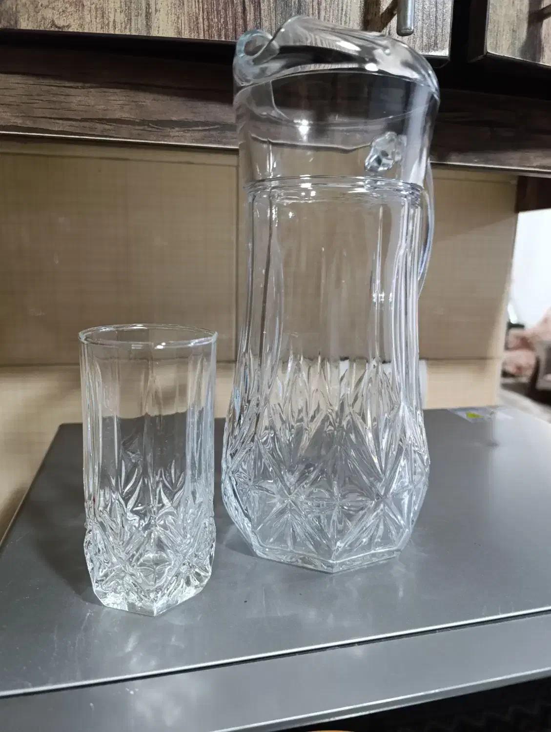 پارچ و لیوان فرانسه|ظروف سرو و پذیرایی|ری, شهید بهشتی|دیوار